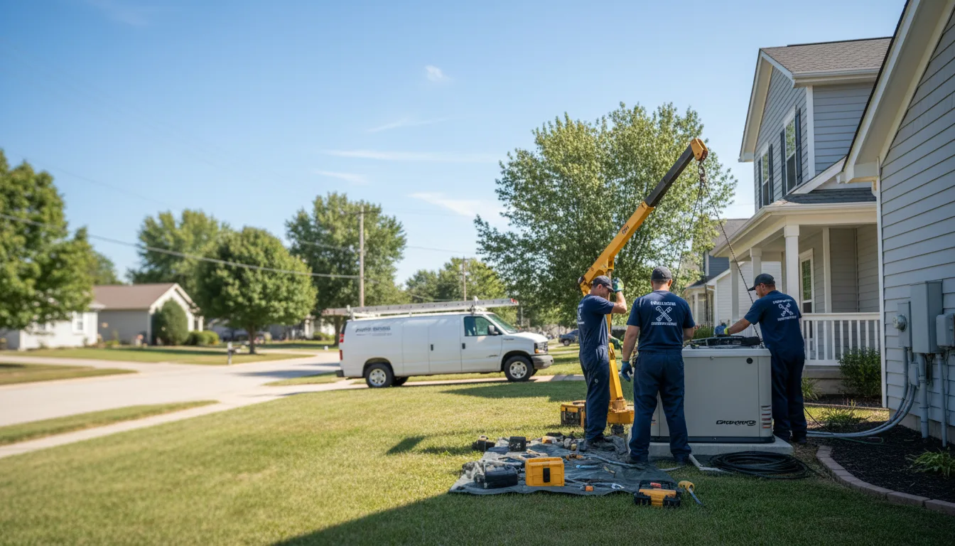 Generator Installation in East Springfield, OH near me